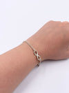 Tiffany 
Co 925 Silver Infinity Pendant Bracelet