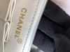 Sold-CHANEL Classic Lambskin Chain Mini Square Flap Bag White/ Gold hardware