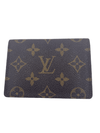 Sold-LOUIS VUITTON Monogram Canvas Bifold Card Case ID Case