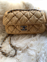 Sold-CHANEL Bubble Quilted Seasonal Flap Bag