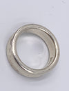 Sold-Tiffany 
Co 925 Silver 1837 Medium Ring Size 7 1/4