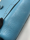 Sold-HERMES Blue Clemence Evelyne I PM Crossbody Bag