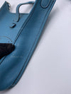 Sold-HERMES Blue Clemence Evelyne I PM Crossbody Bag