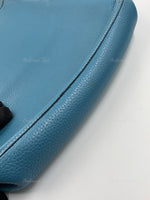 Sold-HERMES Blue Clemence Evelyne I PM Crossbody Bag