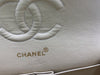 Sold-CHANEL Classic Lambskin Double Flap Medium Shoulder Bag - Beige Gold Hardware