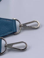 Sold-HERMES Blue Clemence Evelyne I PM Crossbody Bag