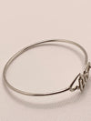 Sold-Tiffany 
Co Silver 925 Open Triple Heart Bangle