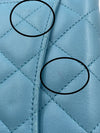 Sold-CHANEL CC Wallet-on-the-chain WOC Lambskin Crossbody Bag - Baby Blue