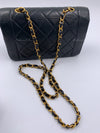 Sold-CHANEL Lambskin Small Diana Single Chain Single Flap Bag Black/gold hardware