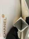 Sold-CHANEL Small Classic Double Flap Bag White (off-white) with Gold Hardware