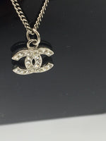 Sold - CHANEL CC Rhinestones Necklace