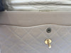 Sold-CHANEL Paris Lambskin Double Chain Double Flap Bag Beige/gold