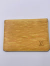 Sold-LOUIS VUITTON Epi Pass/Card Case yellow