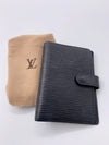 Sold-LOUIS VUITTON Epi Small Ring Agenda Black