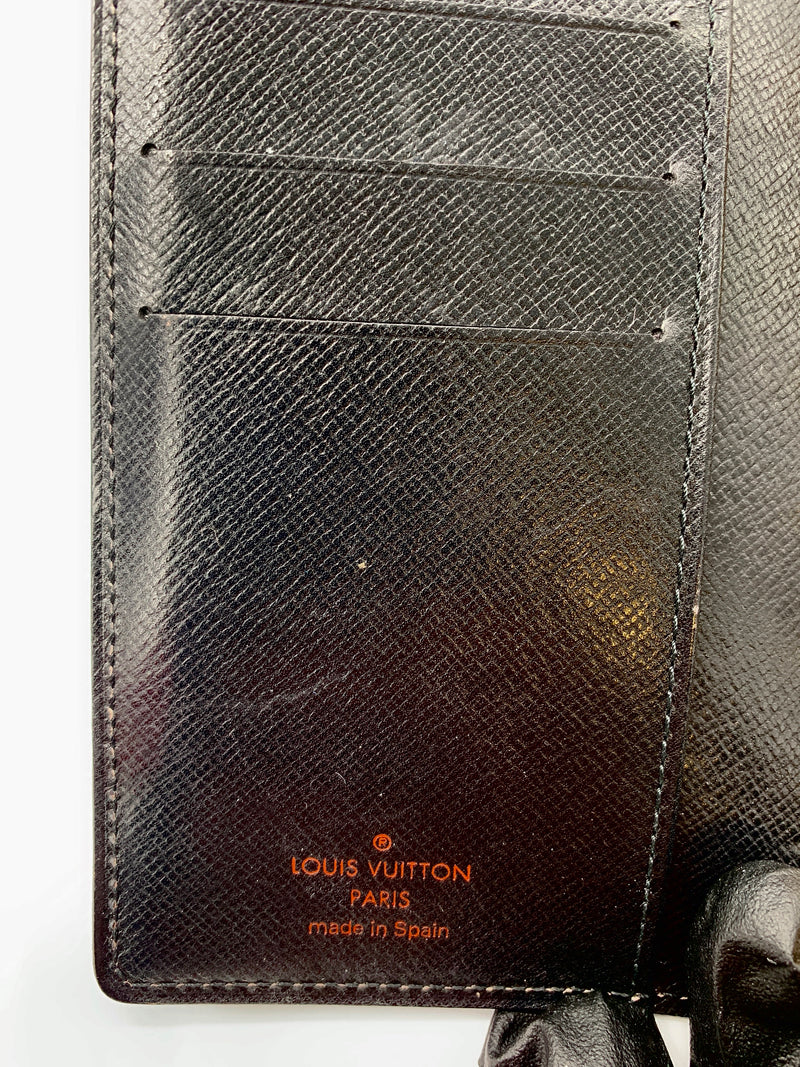 Sold-LOUIS VUITTON Epi Small Ring Agenda Black