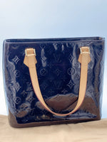 Sold-LOUIS VUITTON Monogram Vernis Houston Black