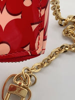 Sold-LOUIS VUITTON Monogram Vernis Heart Shape Coin Purse