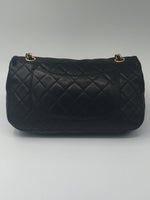 Sold-CHANEL Cruise Charm Double Chain Flap Bag Black