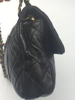 Sold-CHANEL Cruise Charm Double Chain Flap Bag Black