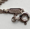 Tiffany 
Co 925 Silver Atlas Collection Bar Necklace