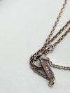 Tiffany 
Co 925 Silver Atlas Collection Bar Necklace