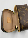 LOUIS VUITTON Monogram Nano Nice Cosmetic Vanity Top Handle Bag