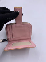 Christian Dior Pink Patent Leather Small Wallet/ Card Case