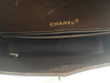 Sold-CHANEL Classic Lambskin Double Chain Double Flap Bag dark brown/gold