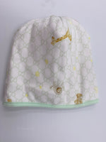 Sold-Kids - Gucci Little Friends Baby Reversible Hat White Green with Box