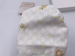 Sold-Kids - Gucci Little Friends Baby Reversible Hat White Green with Box