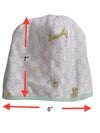 Sold-Kids - Gucci Little Friends Baby Reversible Hat White Green with Box