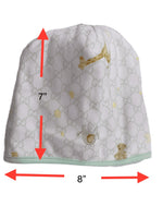 Sold-Kids - Gucci Little Friends Baby Reversible Hat White Green with Box