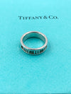 Tiffany 
Co 925 Silver Atlas Ring Size 6 3/4 (6.75)