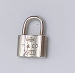 Sold-Tiffany 
Co 925 Silver 1837 Lock Pendant