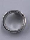 Gucci 925 Silver Logo Ring Size 5 1/4