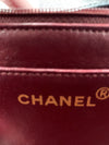 Sold-CHANEL Lambskin Small Diana Single Chain Single Flap Bag Black/gold