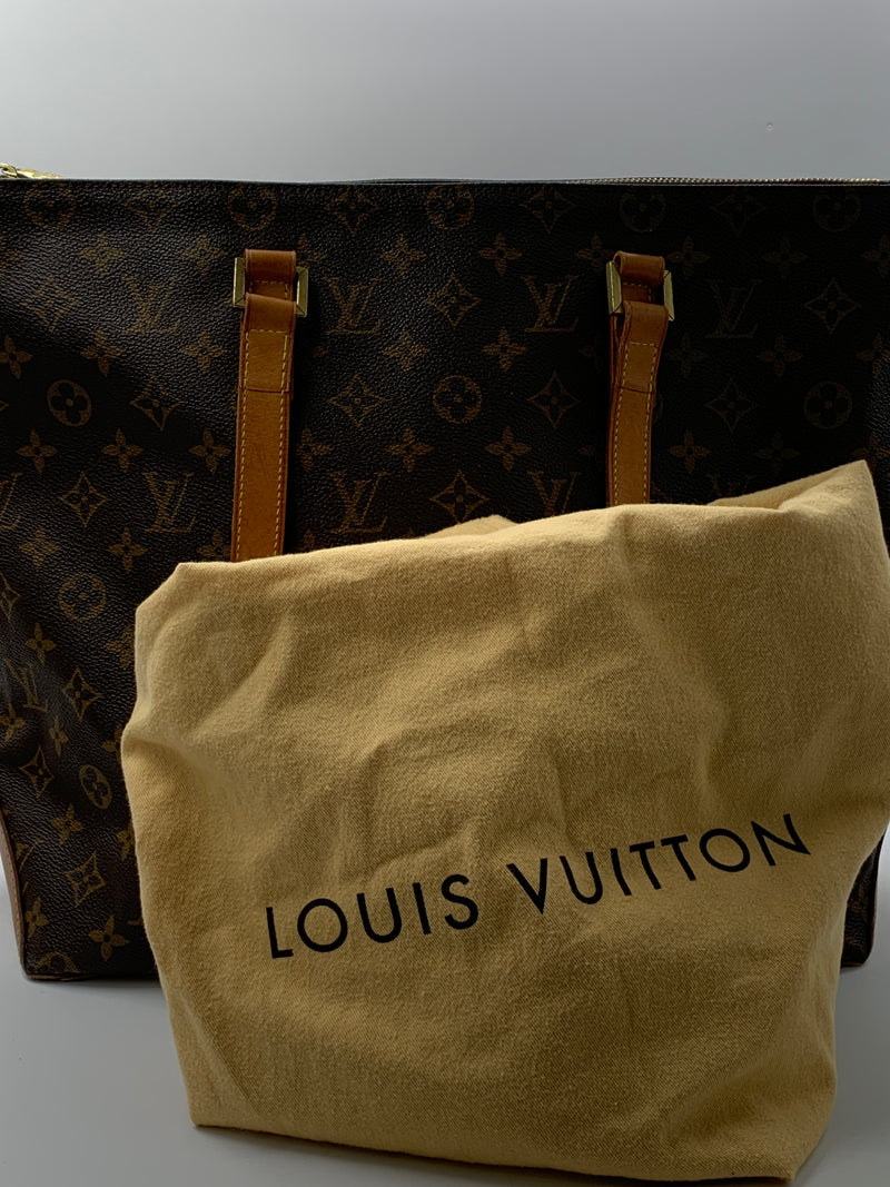 Sold-LOUIS VUITTON Monogram Cabas Mezzo