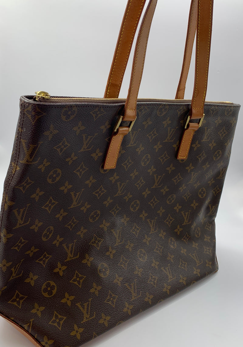 Sold-LOUIS VUITTON Monogram Cabas Mezzo