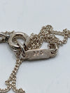 Tiffany 
Co Silver 925 Triple Open Hearts Necklace