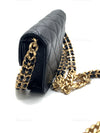 Sold-CHANEL Black Caviar Mini Clutch Crossbody Flap Gold Hardware