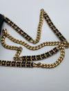 Sold-CHANEL Black Caviar Mini Clutch Crossbody Flap Gold Hardware