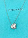 Tiffany 
Co Elsa Peretti Solid Full Heart Pendant Necklace