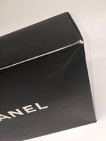 Sold-CHANEL CC Caviar (Large Size) Single Flap Bag black/aged silver hardware