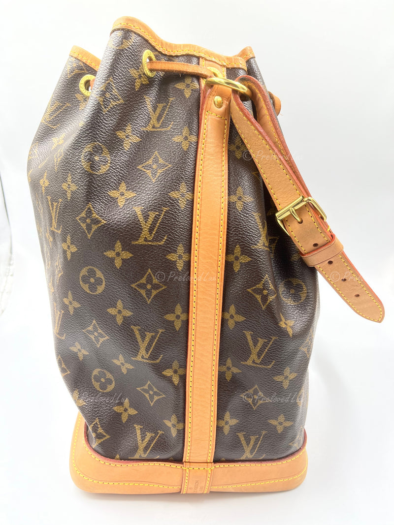 Sold-LOUIS VUITTON Monogram Neo Noe GM Bucket Shoulder Bag