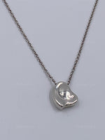 Sold-Tiffany 
Co Elsa Peretti Solid Heart Necklace