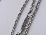 Sold-Tiffany 
Co 925 Silver 1837 Oval Ring Pendant Necklace