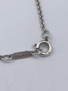 Tiffany 
Co 925 Silver Solid Heart with Arrow Pendant Necklace