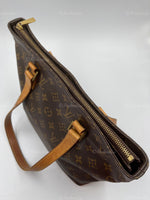 LOUIS VUITTON Monogram Cabas Piano Tote Shoulder Bag