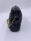 Sold-CHANEL Lambskin Black Camera Bag with Tassel