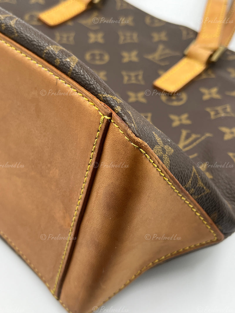 LOUIS VUITTON Monogram Cabas Piano Tote Shoulder Bag